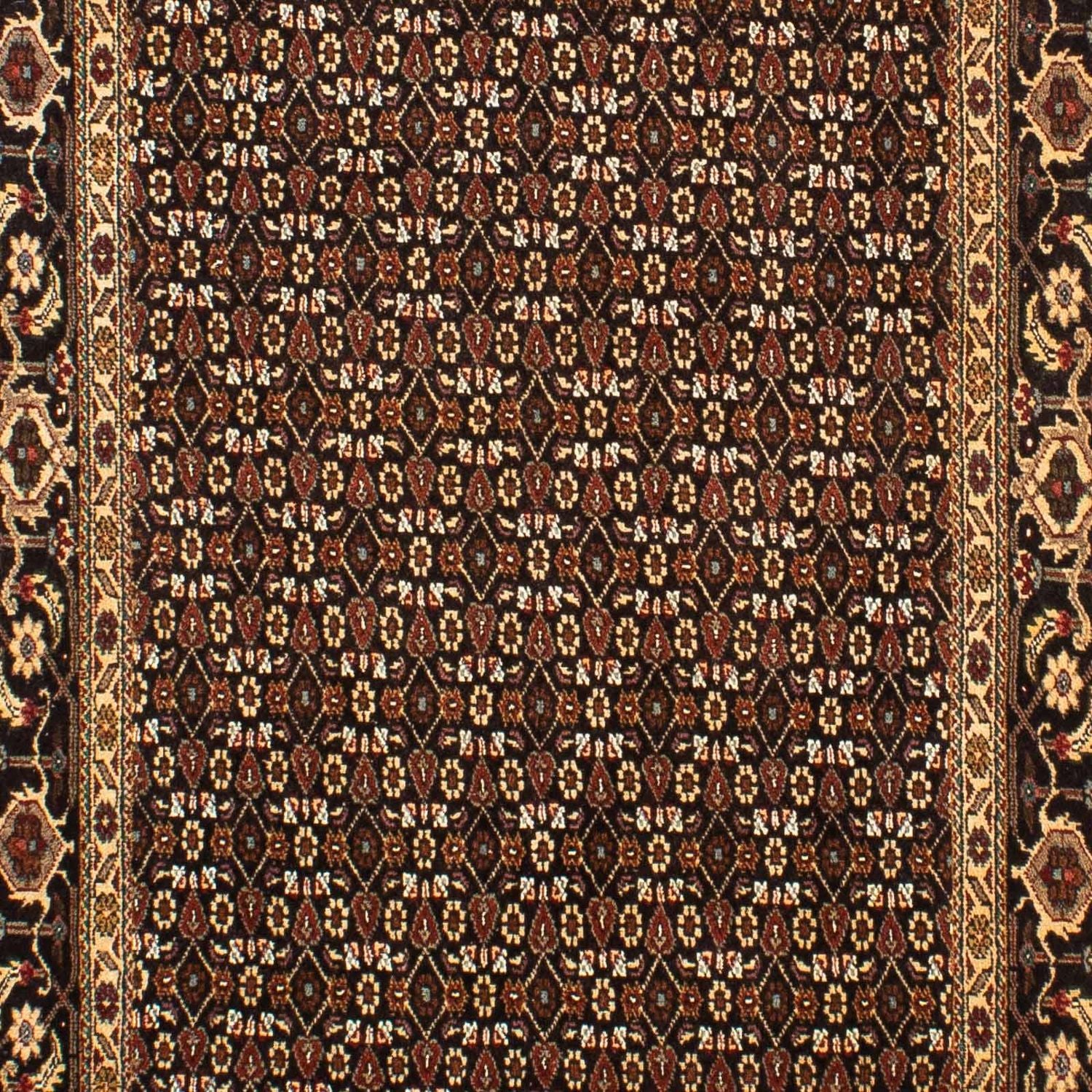 Tapis de couloir Tapis persan - Tabriz - 295 x 99 cm - multicolore