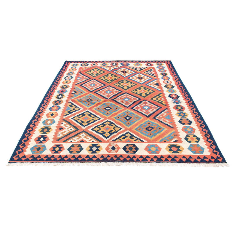 Tapis Kelim - Oriental - 206 x 156 cm - rouille