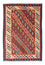 Tapis Kelim - Oriental - 206 x 156 cm - rouge foncé