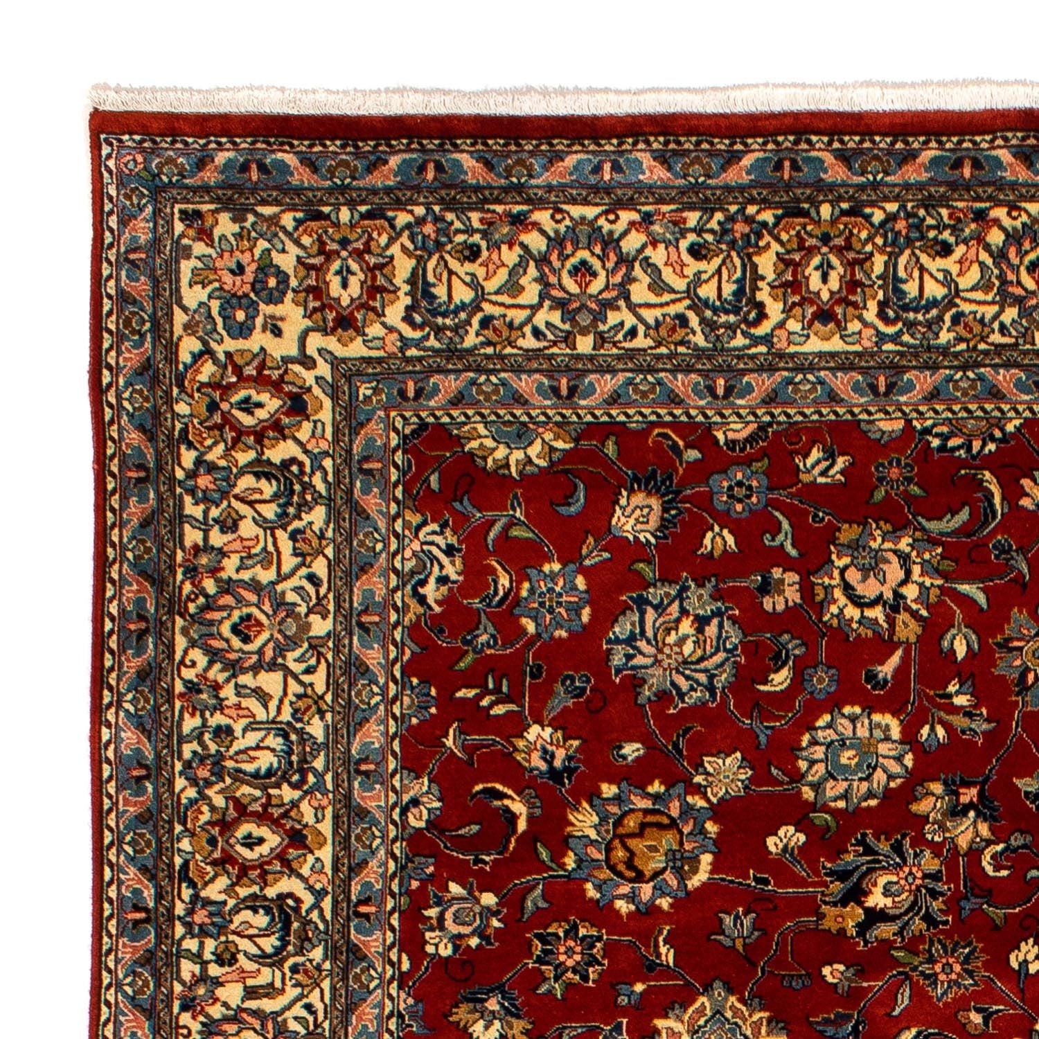 Tapis persan - Classique - 299 x 216 cm - rouge foncé