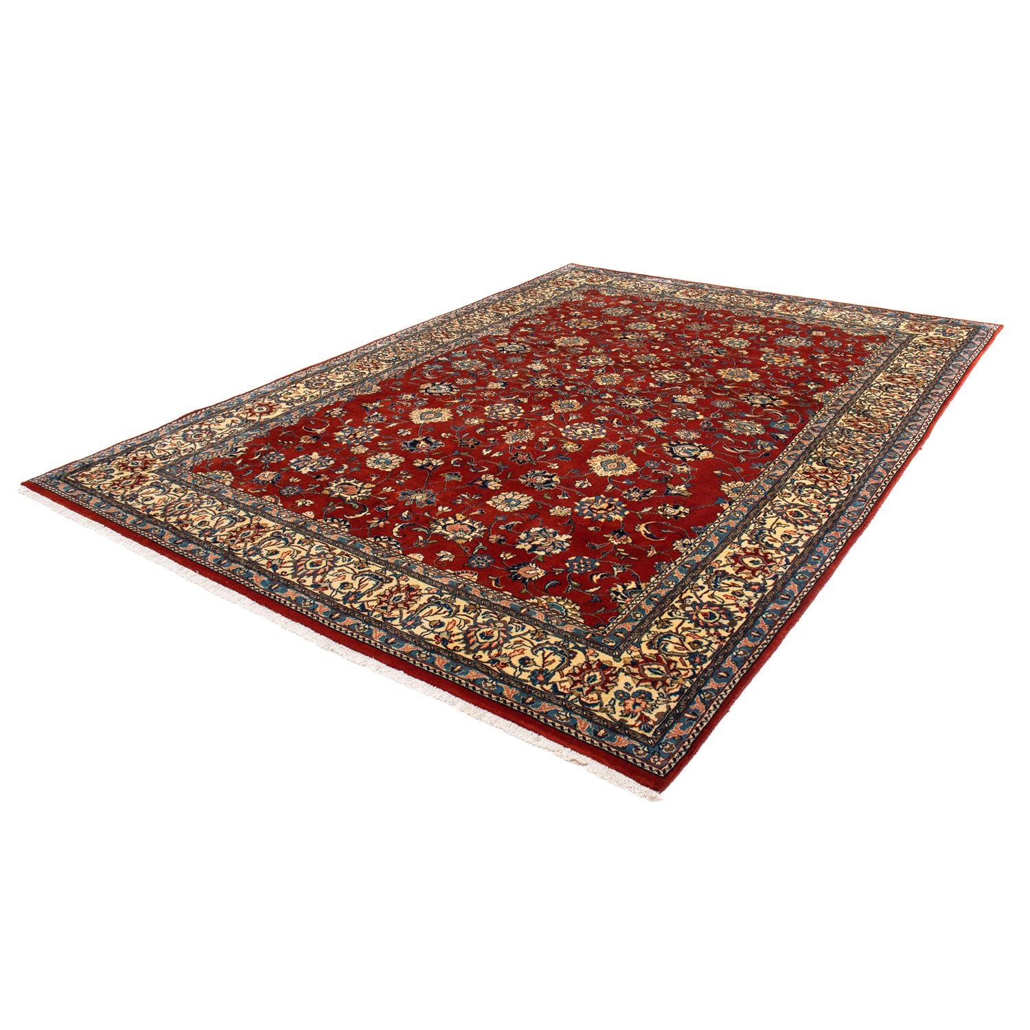 Tapis persan - Classique - 299 x 216 cm - rouge foncé