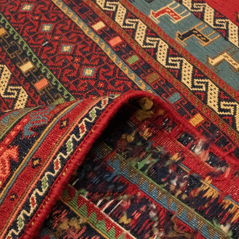 Tapis persan - Nomadic - 297 x 199 cm - multicolore