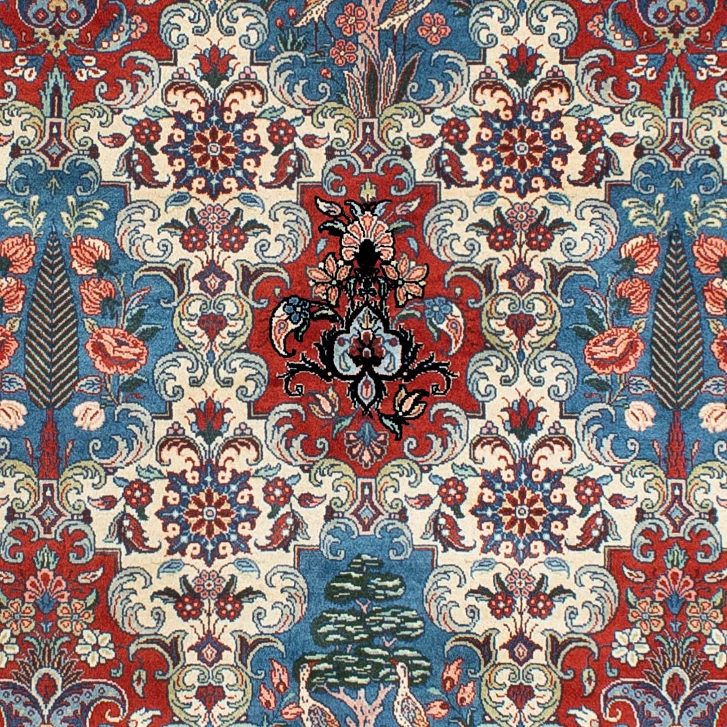 Tapis persan - Nomadic - 281 x 175 cm - rouge