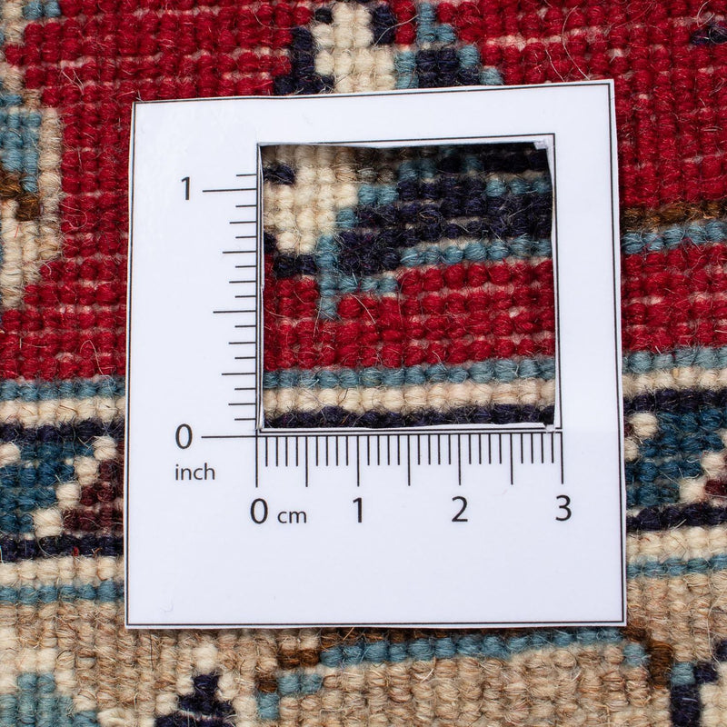 Tapis persan - Nain - 134 x 89 cm - rouge foncé