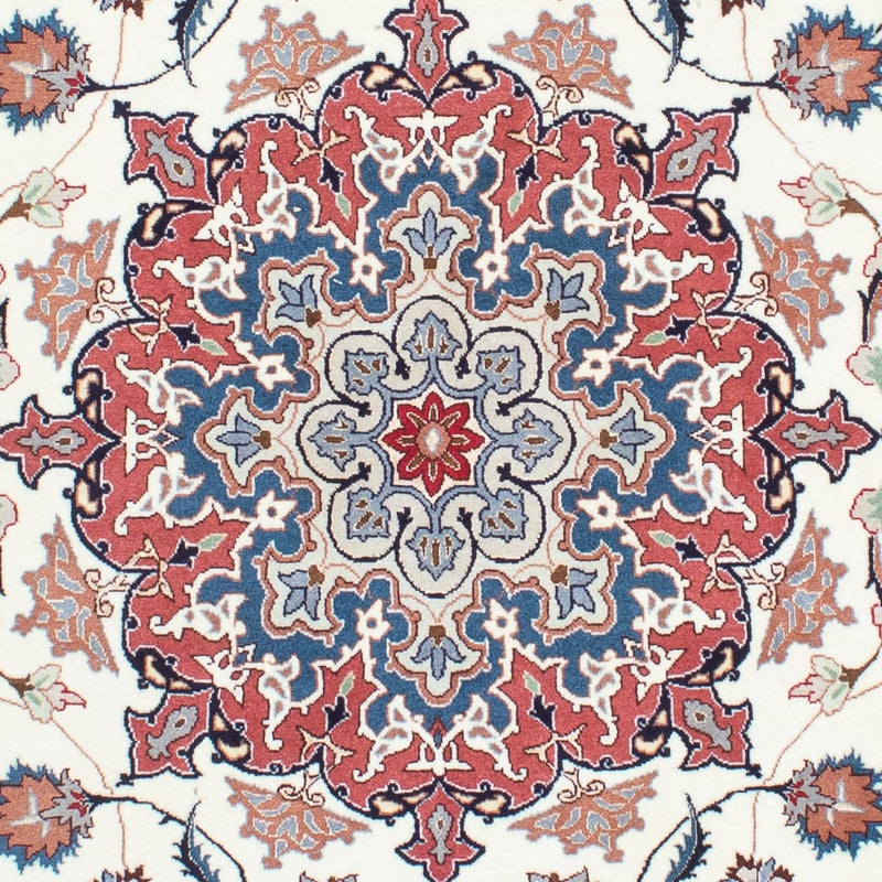 Tapis persan - Tabriz - Royal - 194 x 153 cm - beige