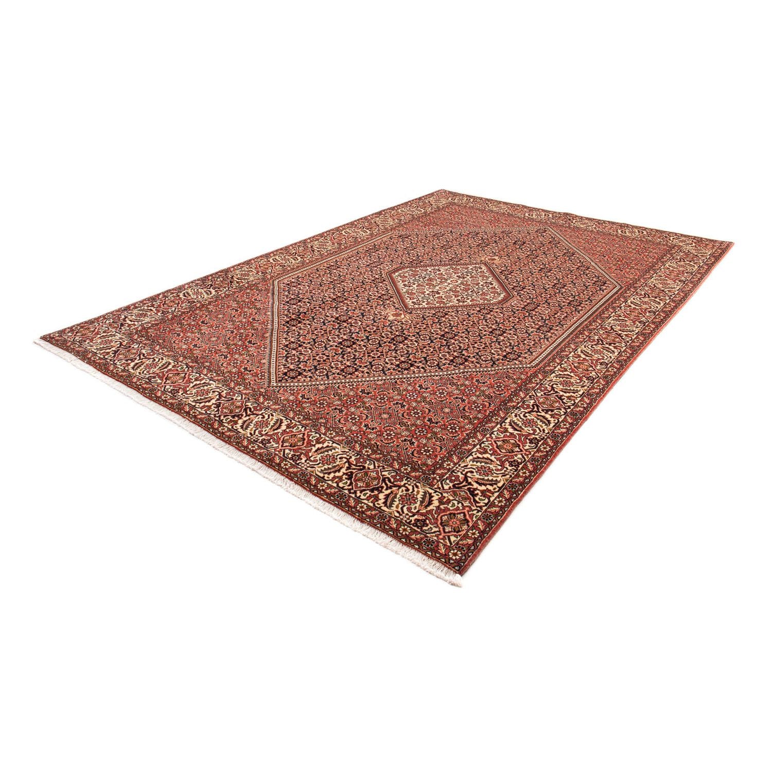 Tapis persan - Bidjar - 296 x 198 cm - marron