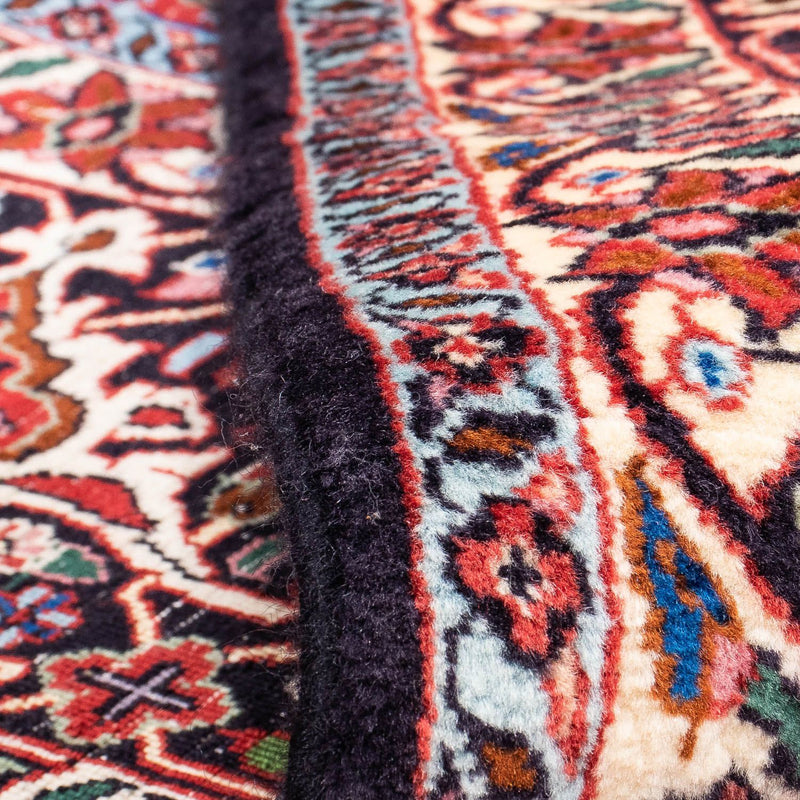 Tapis persan - Bidjar - 307 x 248 cm - rouge clair