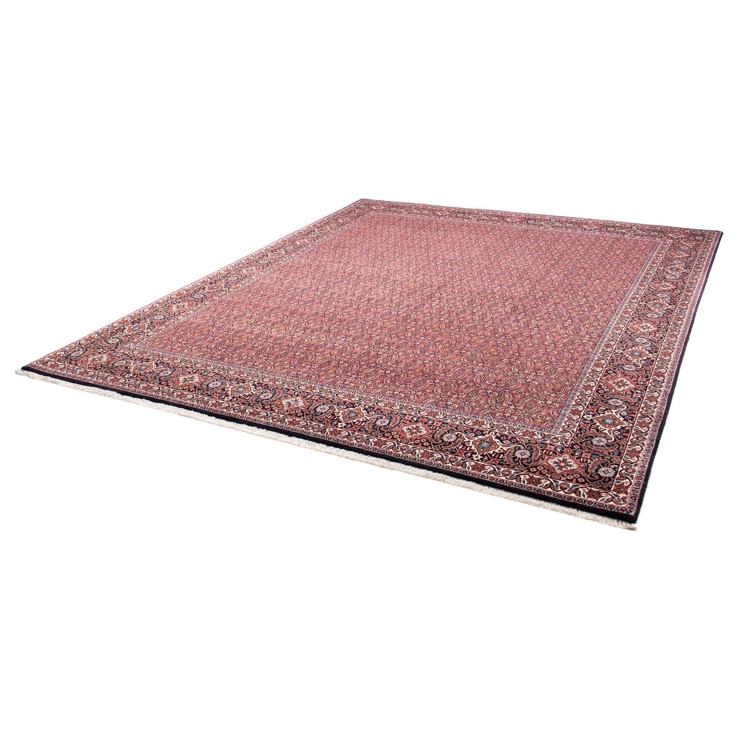 Tapis persan - Bidjar - 307 x 248 cm - rouge clair