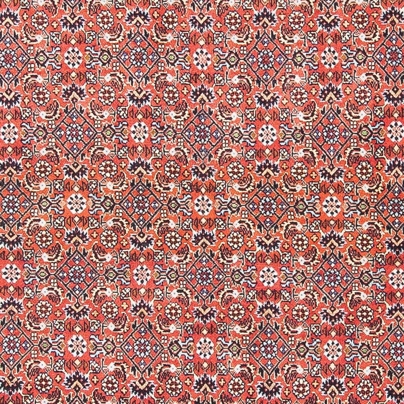 Tapis persan - Bidjar - 137 x 96 cm - rouge foncé