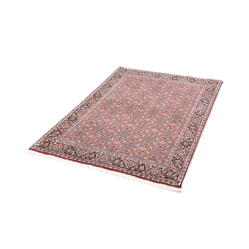 Tapis persan - Bidjar - 137 x 96 cm - rouge foncé