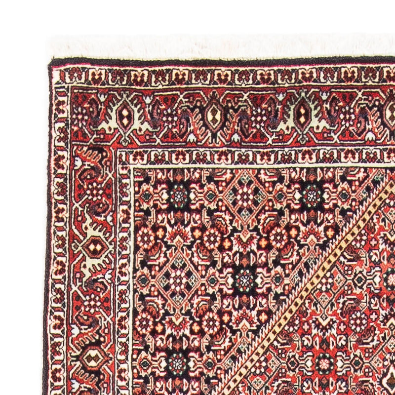 Tapis persan - Bidjar - 145 x 88 cm - rouge clair