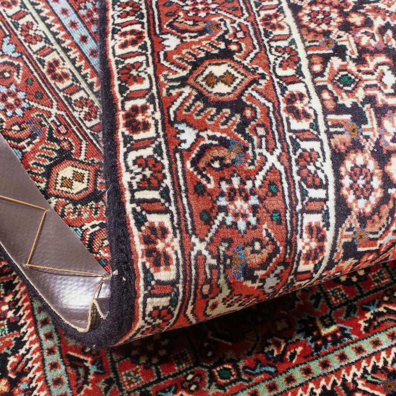 Tapis persan - Bidjar - 145 x 88 cm - rouge clair