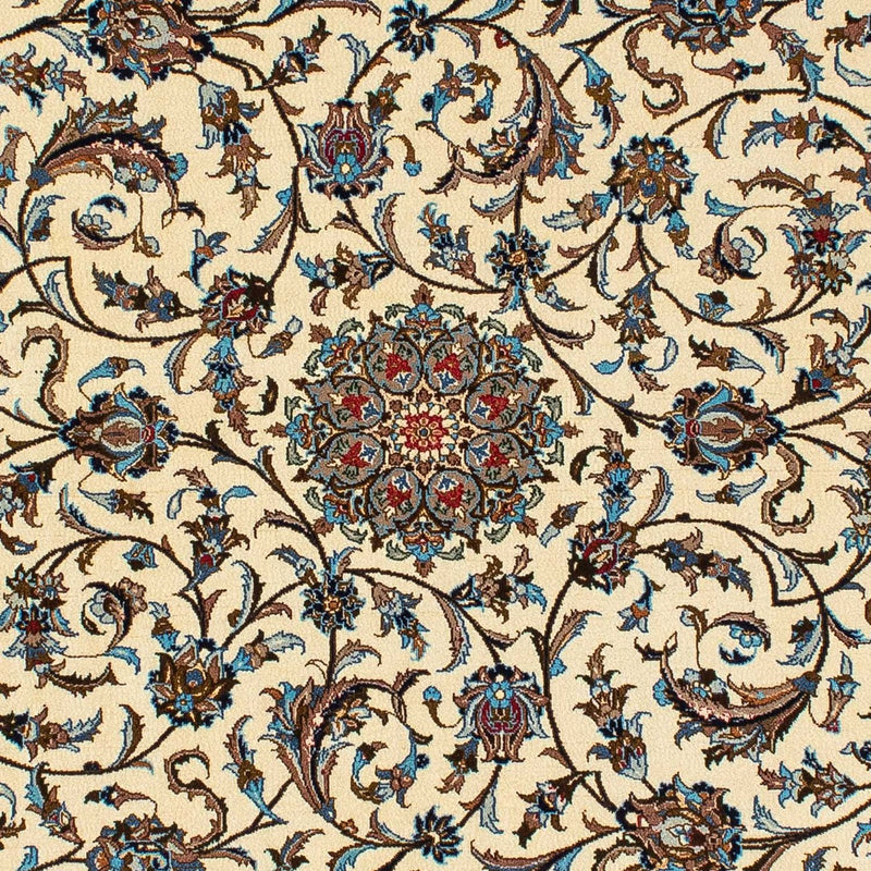 Tapis persan - Isfahan - Premium - 207 x 134 cm - beige