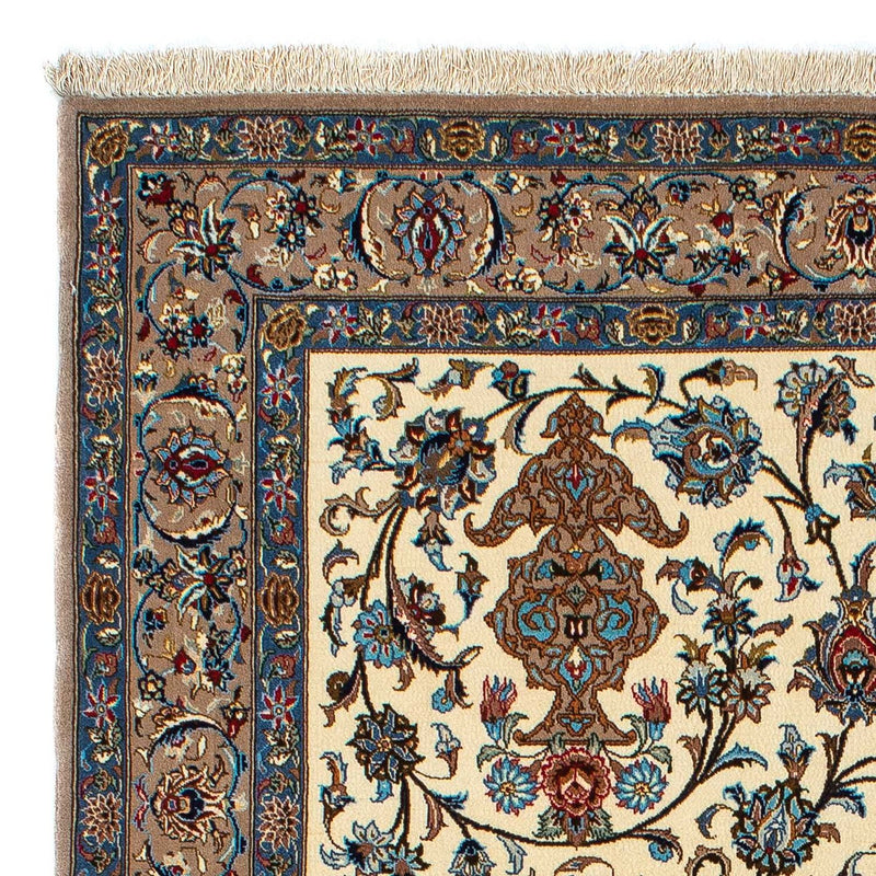 Tapis persan - Isfahan - Premium - 207 x 134 cm - beige