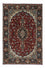 Tapis persan - Ghom - 204 x 138 cm - rouge foncé