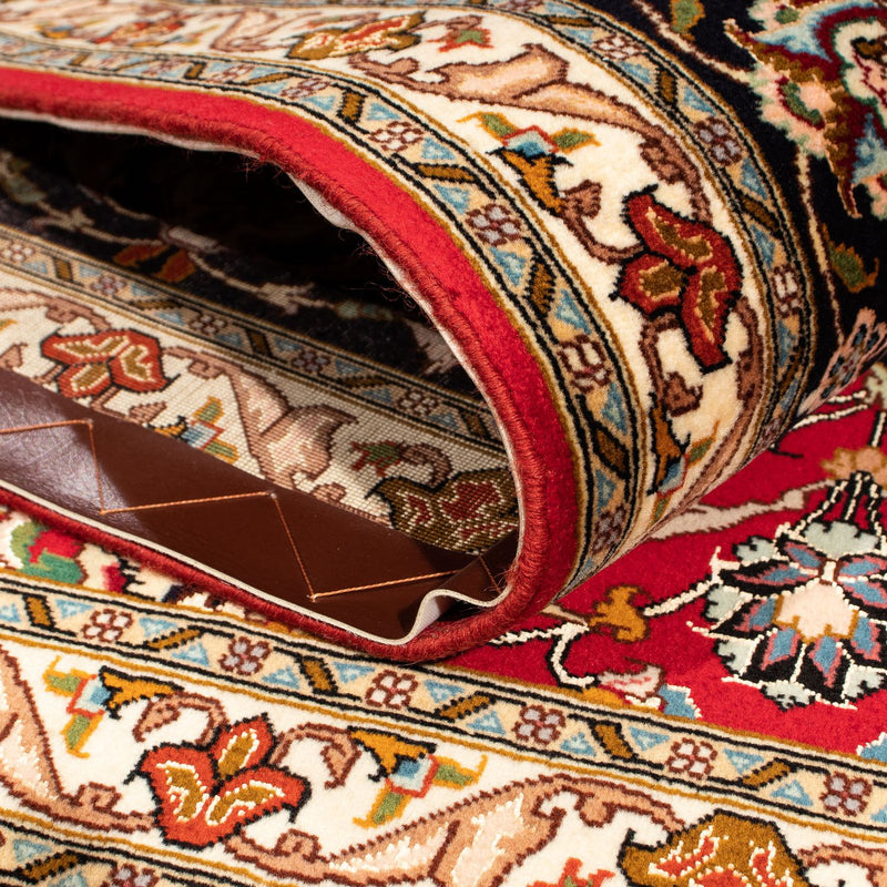 Tapis persan - Tabriz - Royal carré  - 208 x 200 cm - rouge
