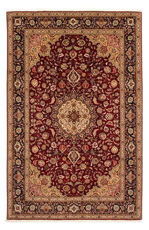 Tapis persan - Tabriz - Royal - 310 x 202 cm - rouge foncé