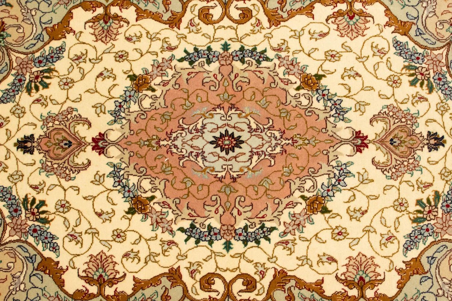 Tapis persan - Tabriz - Royal - 152 x 100 cm - beige