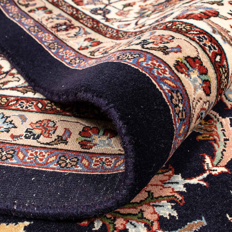 Tapis persan - Classique carré  - 307 x 300 cm - bleu foncé