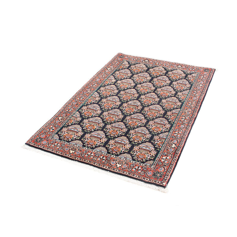 Tapis persan - Bidjar - 125 x 82 cm - bleu foncé
