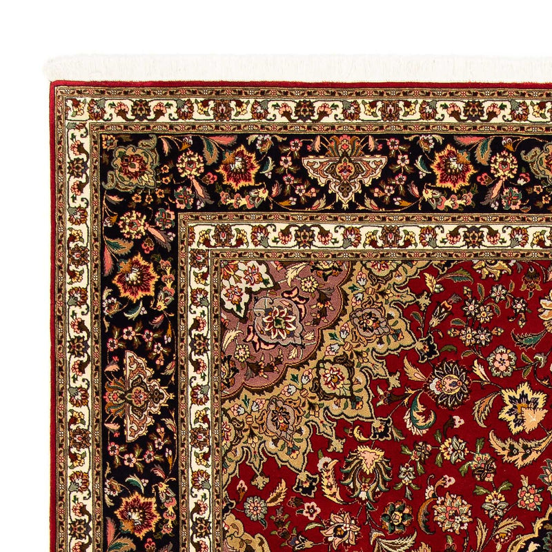 Tapis persan - Tabriz - Royal - 300 x 202 cm - rouge foncé