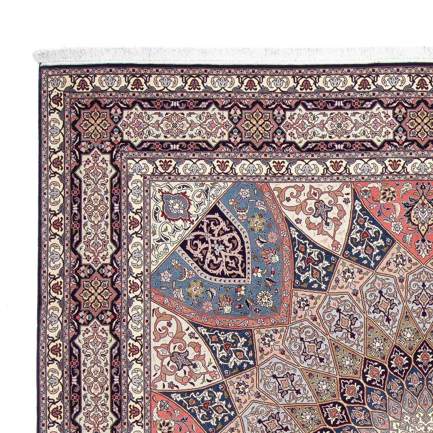 Tapis persan - Tabriz - Royal carré  - 257 x 255 cm - marron clair