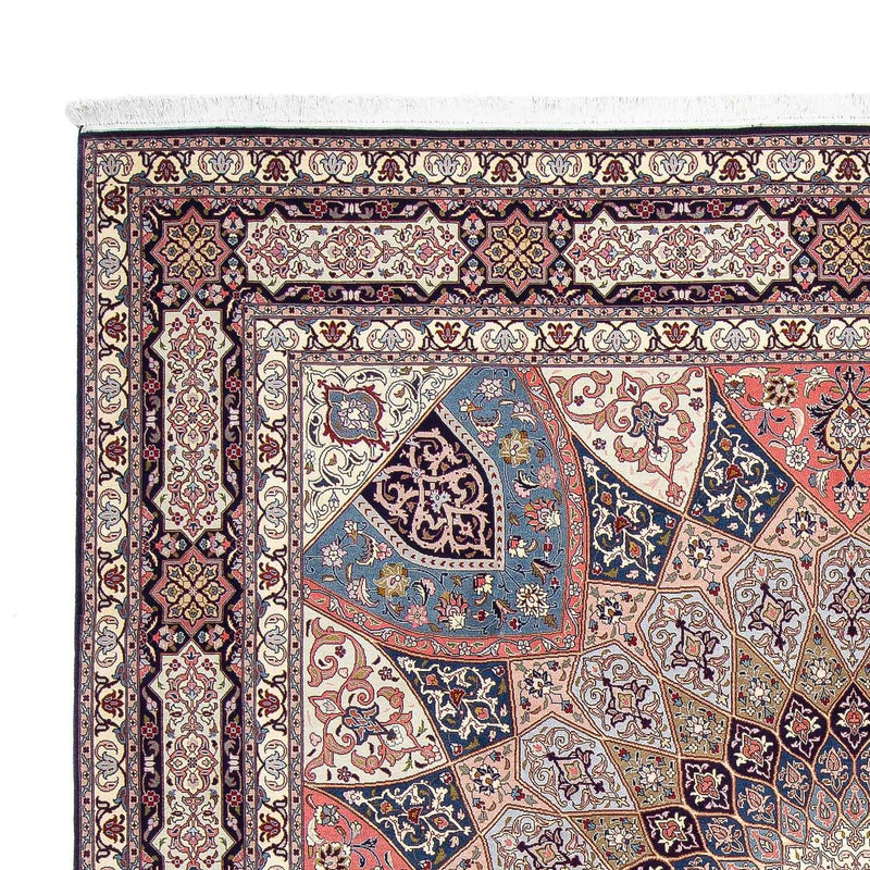 Tapis persan - Tabriz - Royal carré  - 257 x 255 cm - marron clair