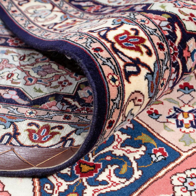 Tapis persan - Tabriz - Royal carré  - 257 x 255 cm - marron clair