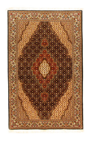 Tapis persan - Tabriz - Royal - 155 x 100 cm - bleu foncé