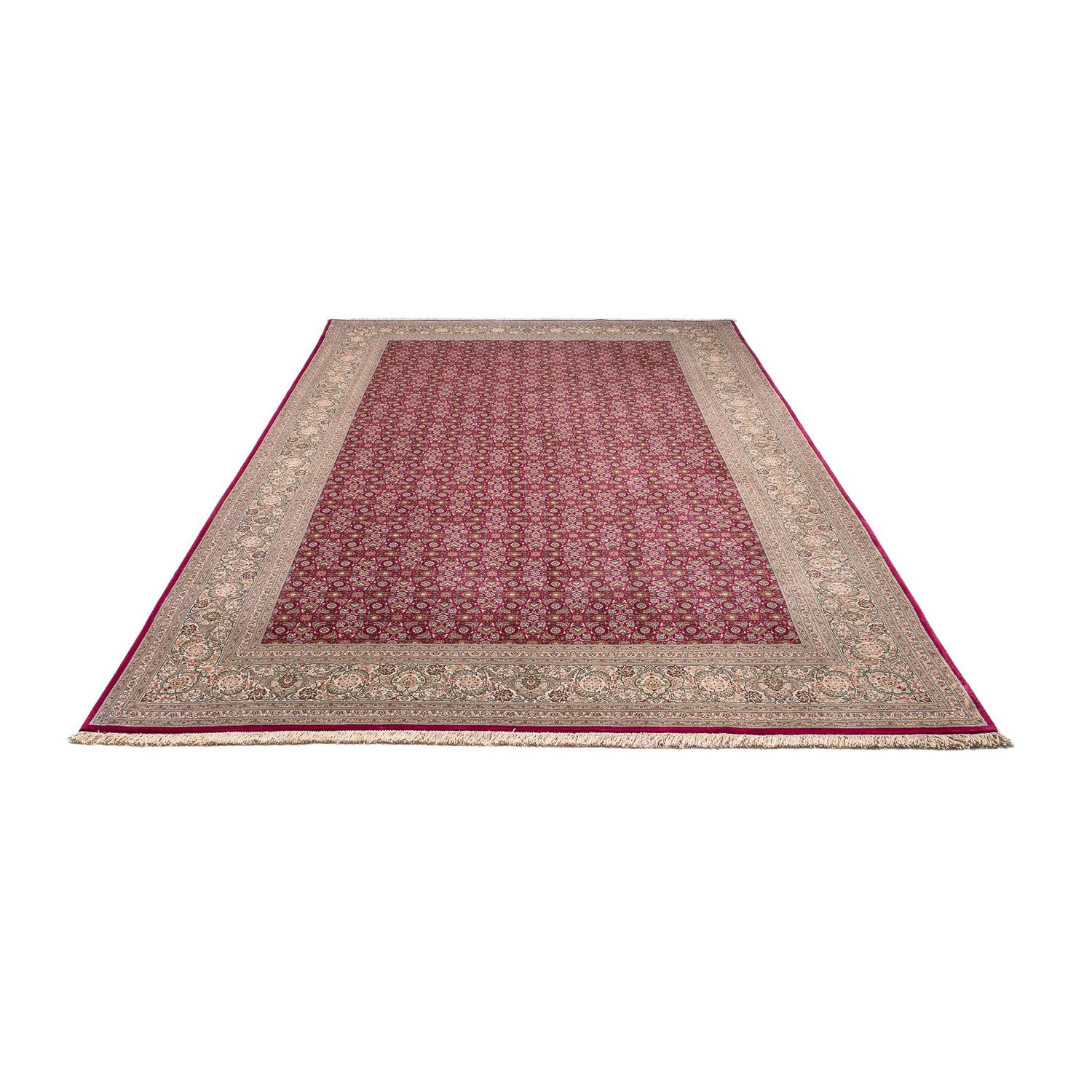 Tapis persan - Tabriz - Royal - 312 x 197 cm - rouge
