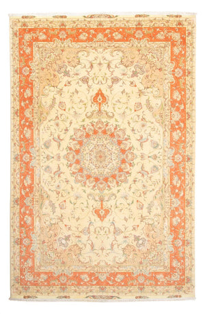 Tapis persan - Tabriz - Royal - 300 x 202 cm - beige