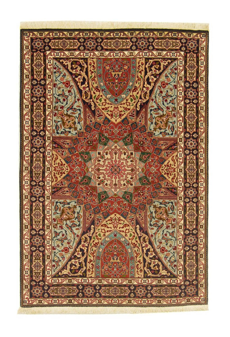 Perserteppich - Täbriz - Royal 151 x 102 cm Teppichbrücke