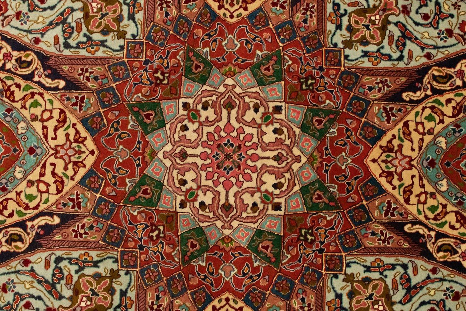 Perserteppich - Täbriz - Royal 151 x 102 cm Teppichbrücke