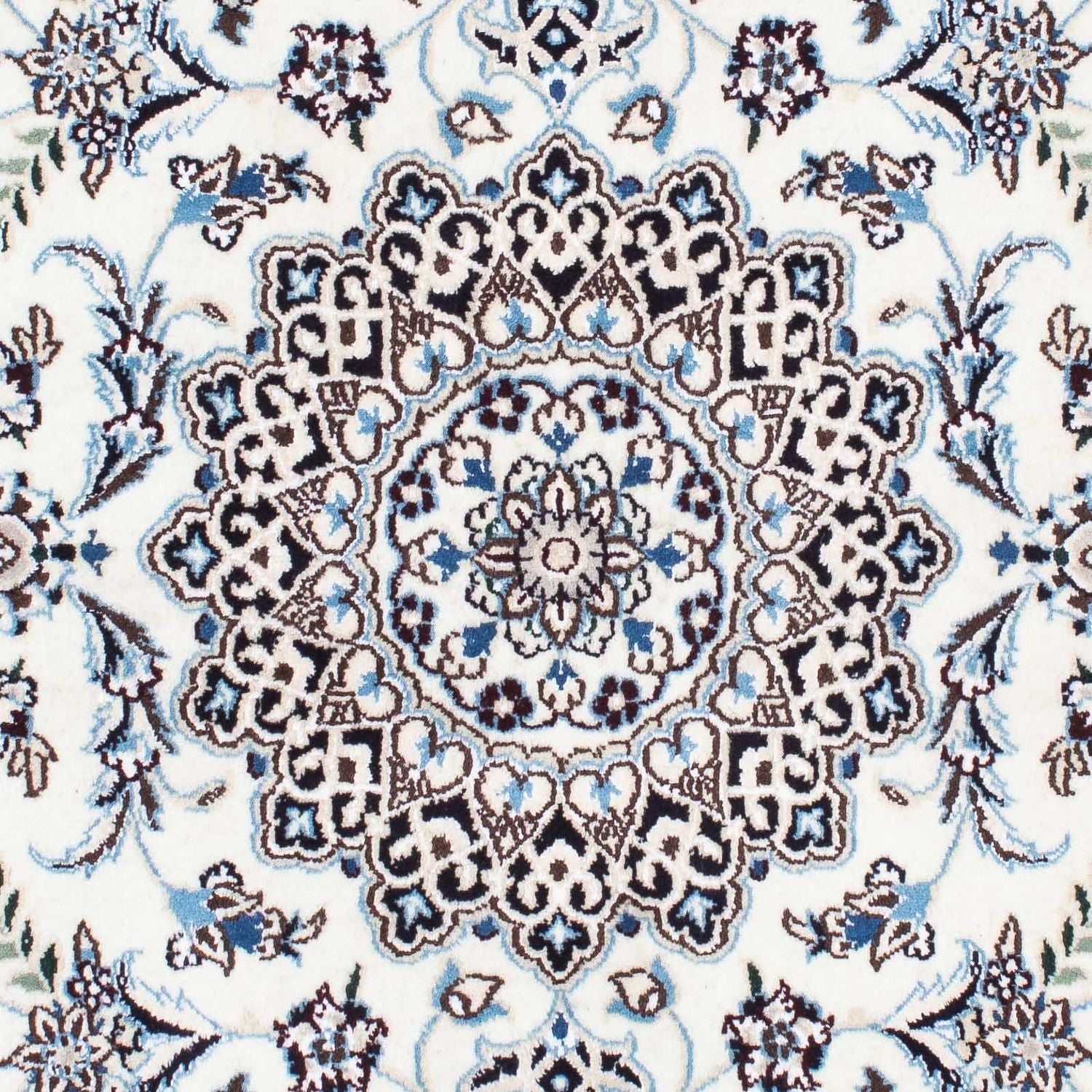 Tapis persan - Nain - Royal - 176 x 115 cm - beige