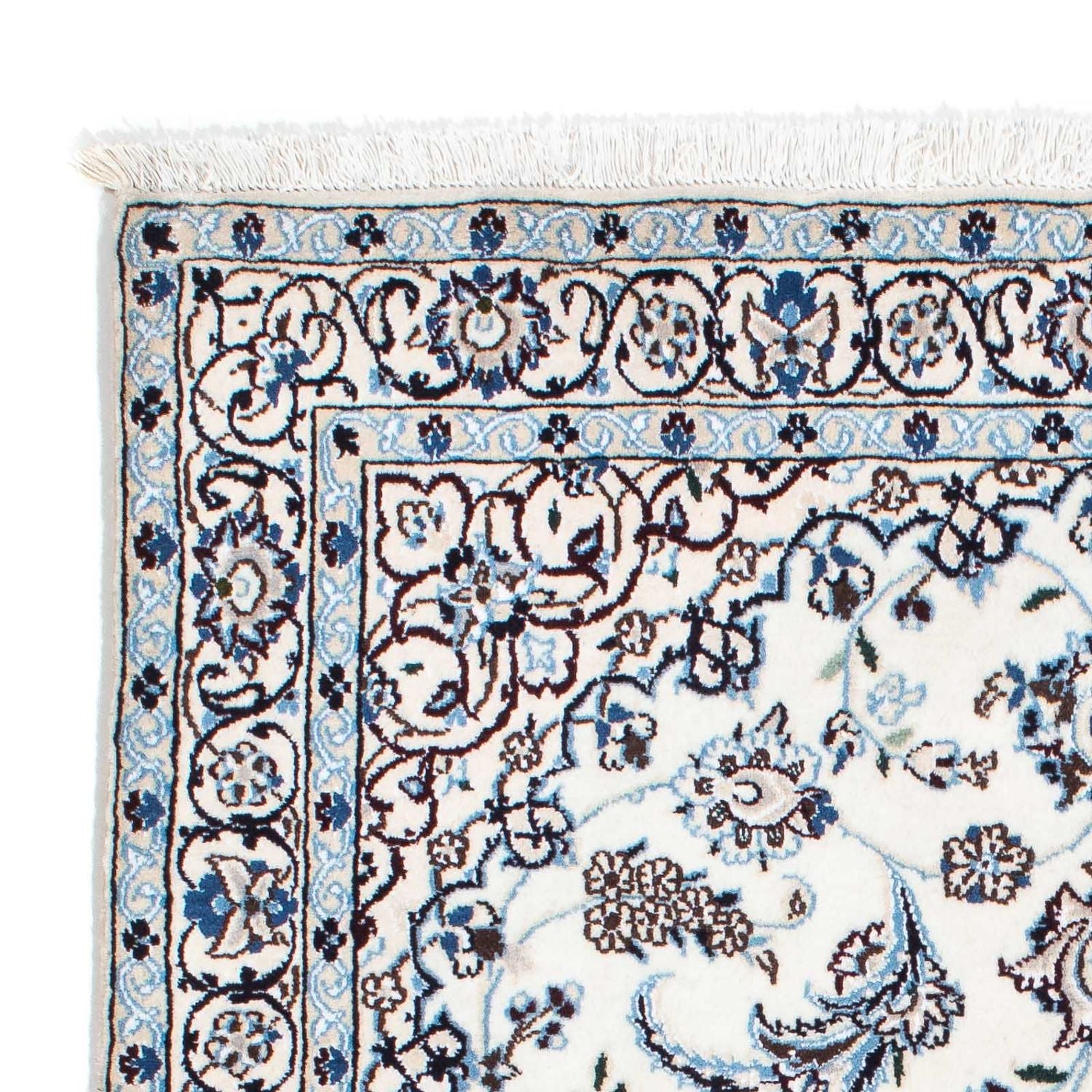 Tapis persan - Nain - Royal - 176 x 115 cm - beige