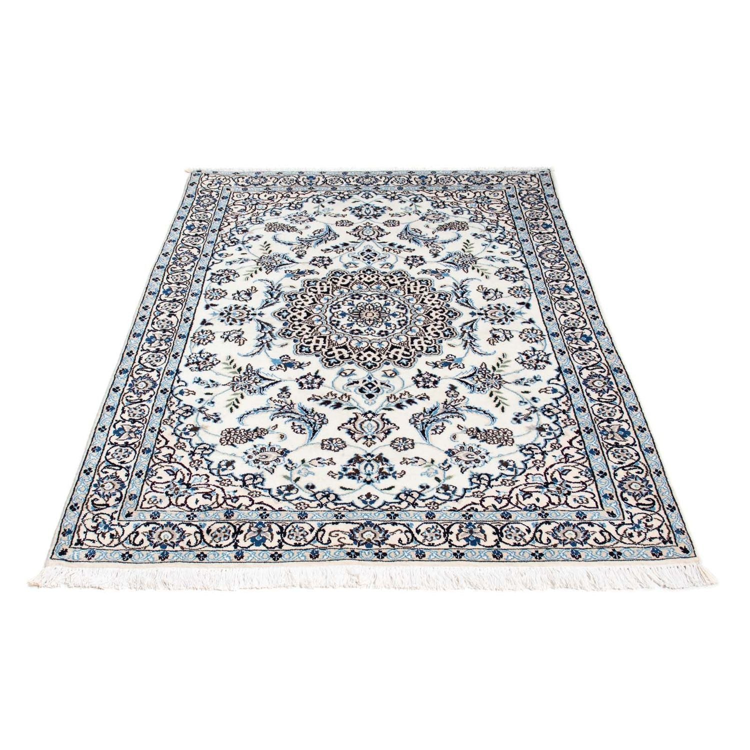 Tapis persan - Nain - Royal - 176 x 115 cm - beige