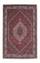 Tapis persan - Bidjar - 209 x 132 cm - rouge clair