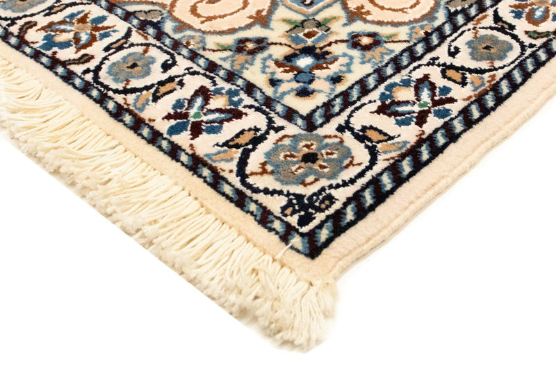 Tapis persan - Nain - Royal - 127 x 88 cm - beige