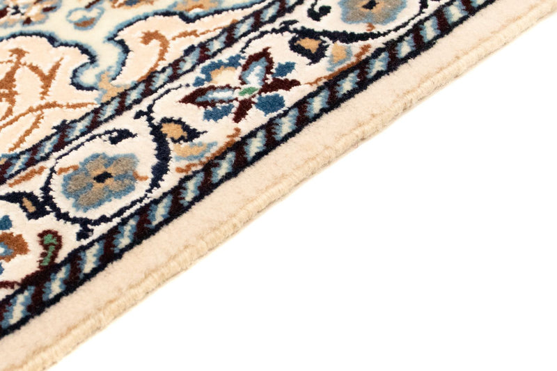 Tapis persan - Nain - Royal - 127 x 88 cm - beige