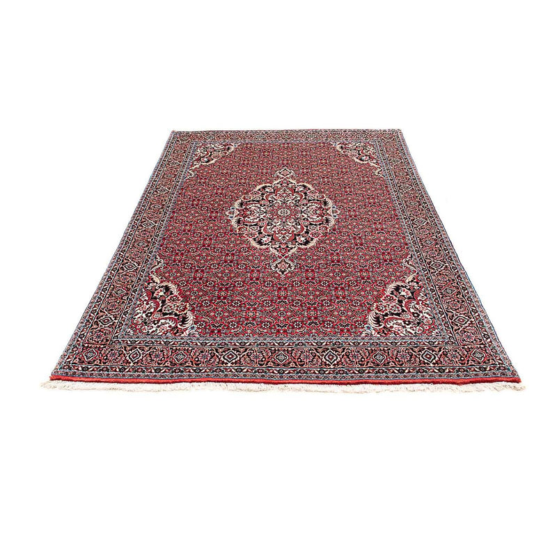 Tapis persan - Bidjar - 203 x 139 cm - rouge clair