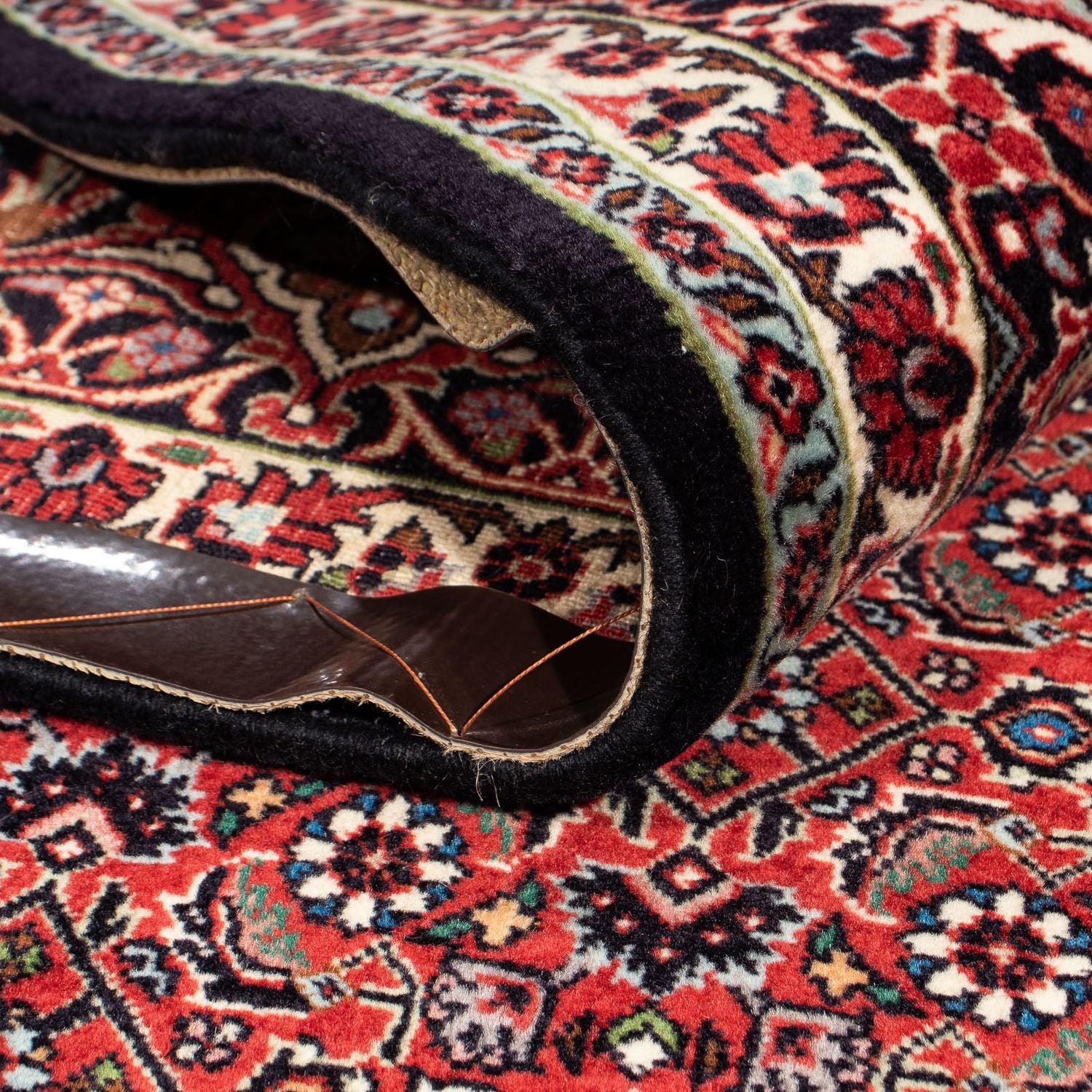 Tapis persan - Bidjar - 300 x 206 cm - rouge clair