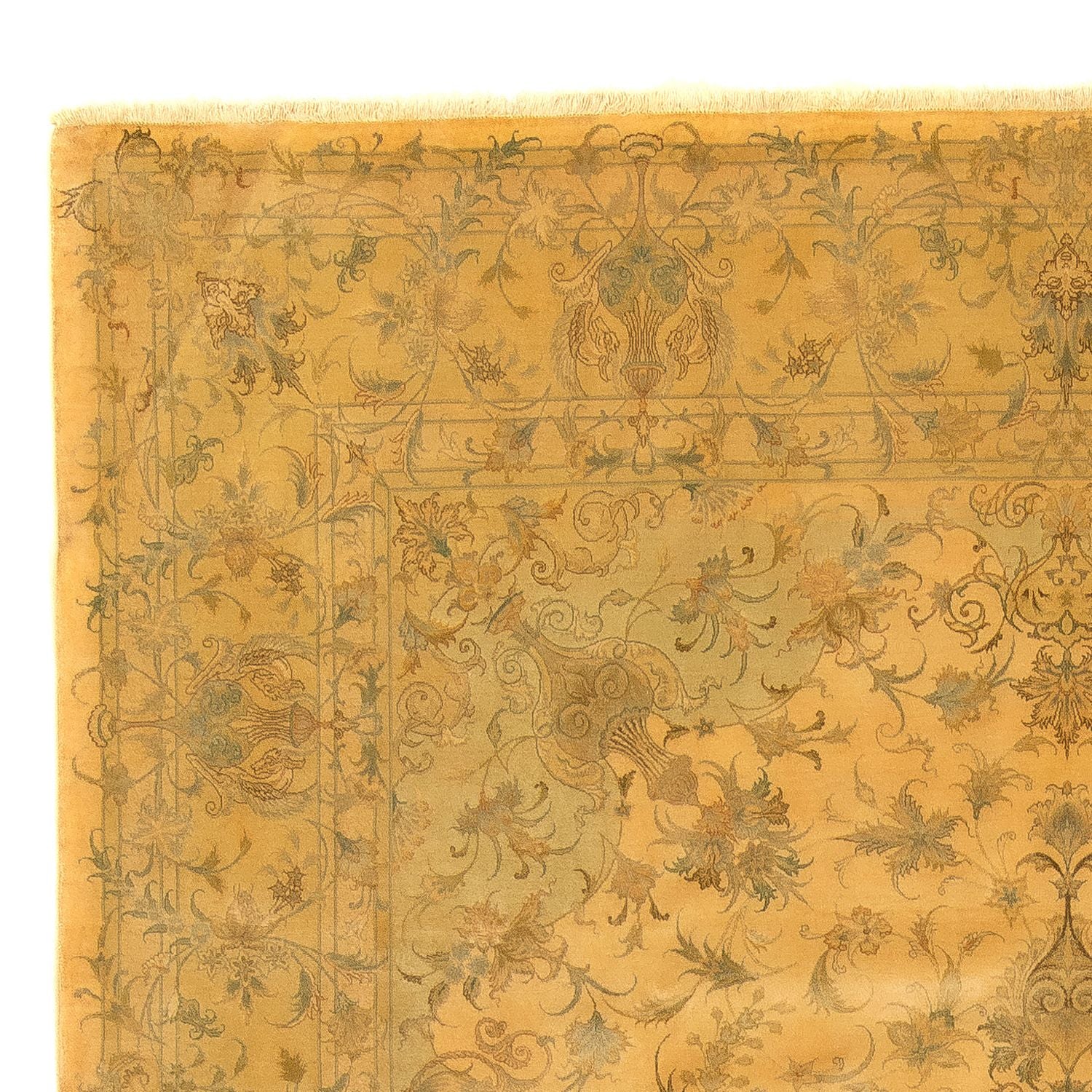 Tapis persan - Tabriz - Royal - 352 x 251 cm - marron clair