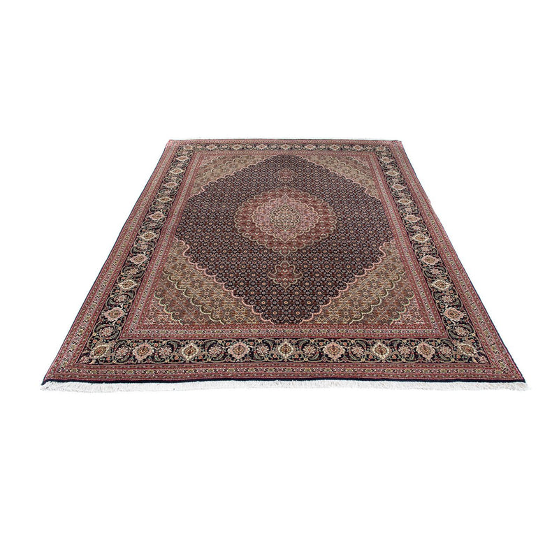 Tapis persan - Tabriz - 205 x 150 cm - marron clair