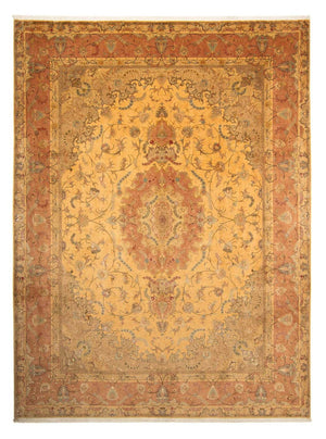 Tapis persan - Tabriz - Royal - 398 x 306 cm - or