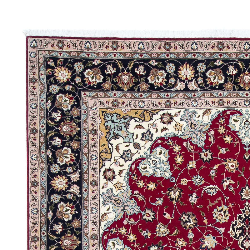 Tapis persan - Tabriz - Royal - 307 x 204 cm - rouge foncé