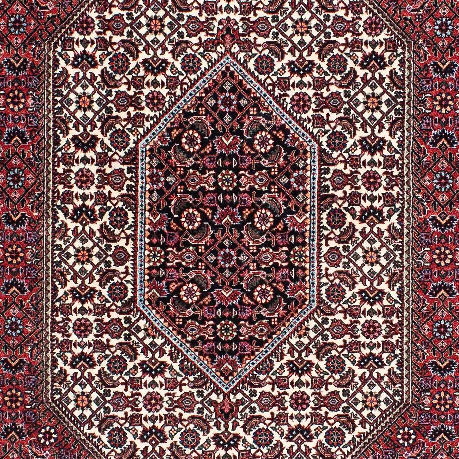 Tapis persan - Bidjar - 220 x 134 cm - rouge clair