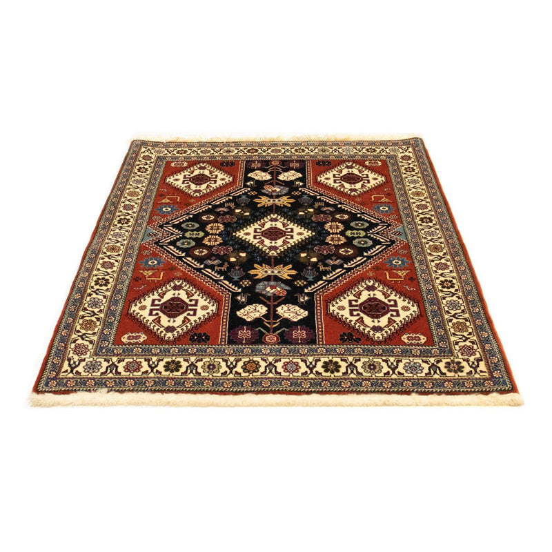 Tapis persan - Nomadic - 154 x 107 cm - bleu foncé