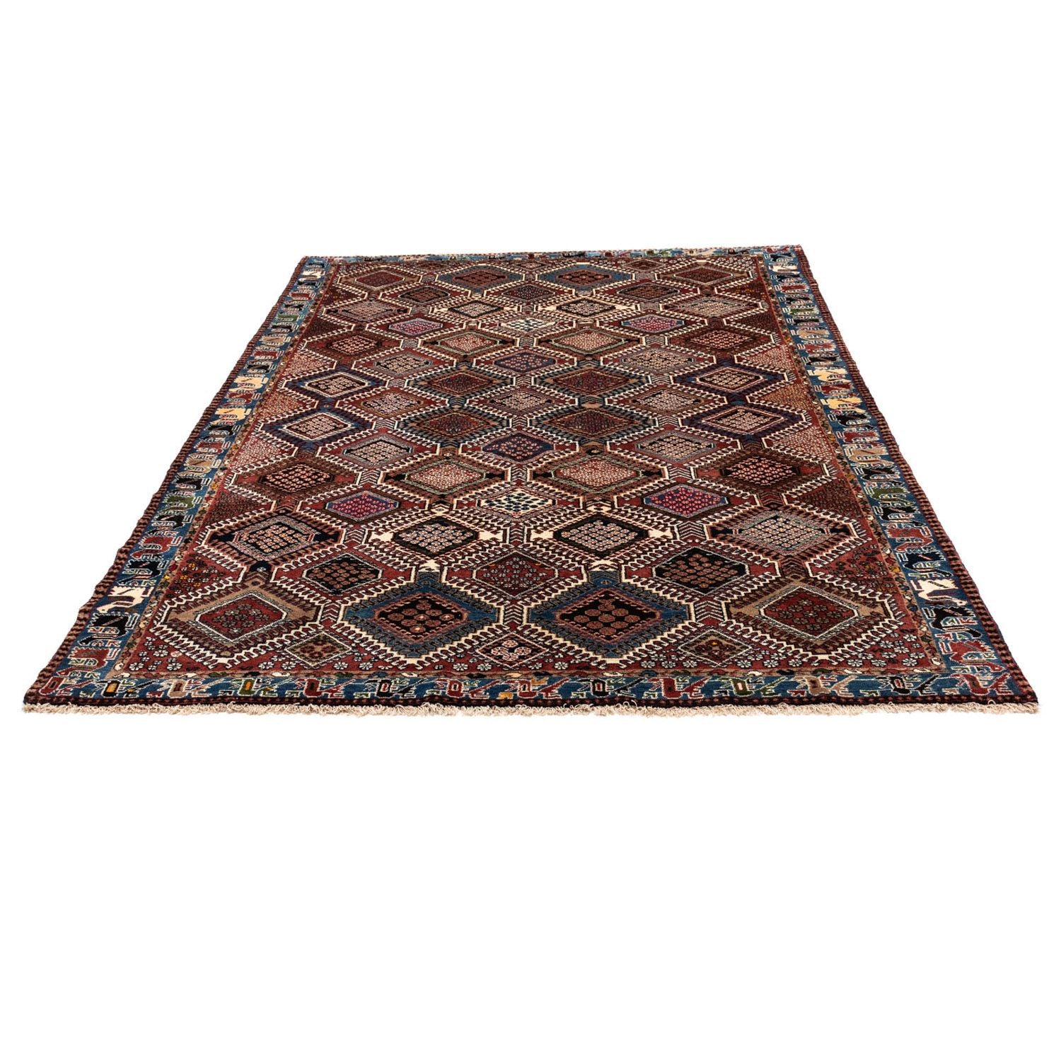 Tapis persan - Nomadic - 291 x 212 cm - marron