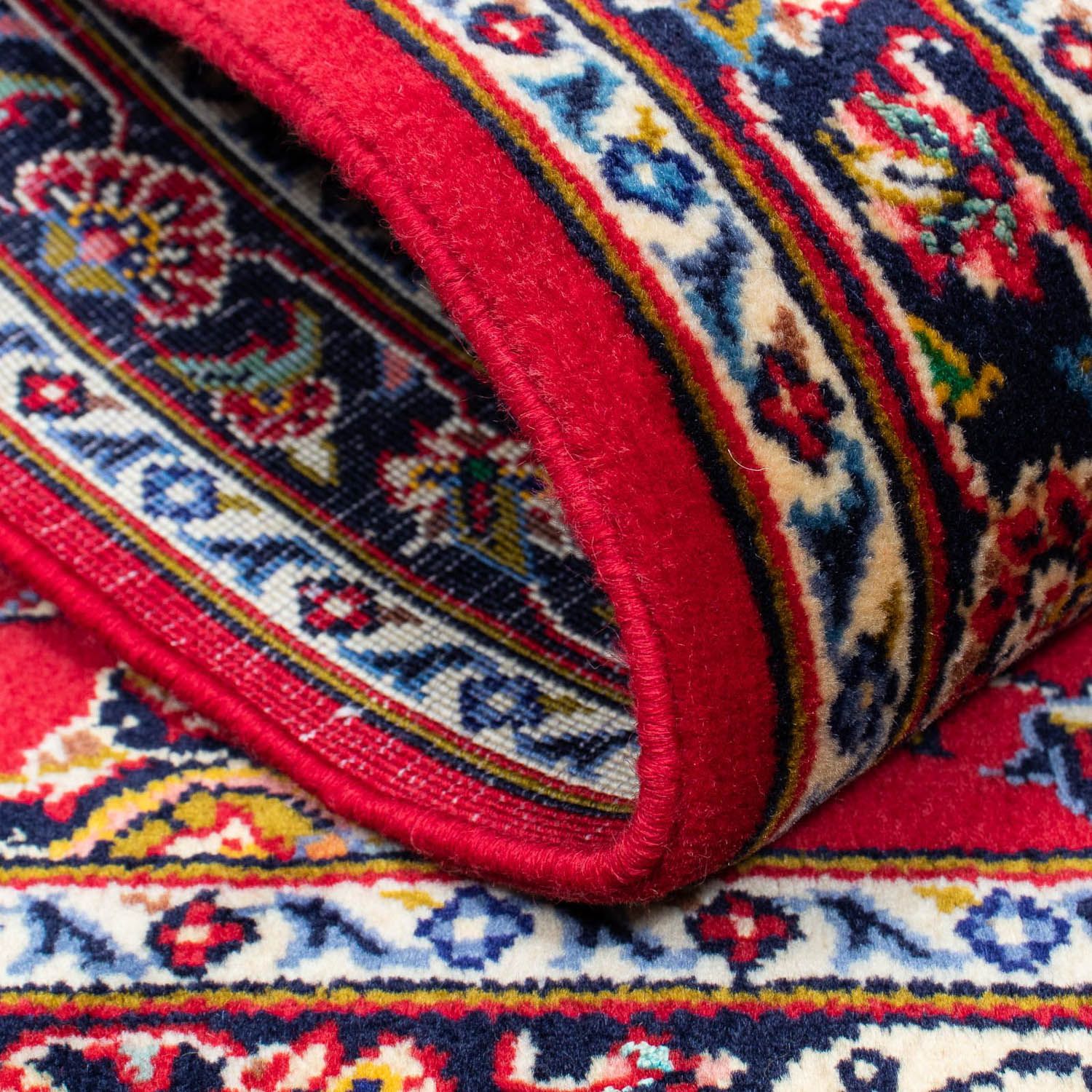 Tapis persan - Keshan - 118 x 79 cm - rouge