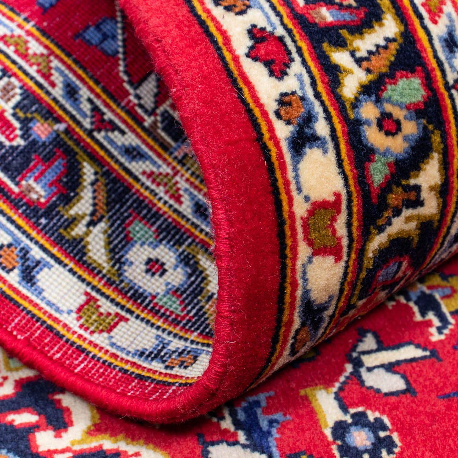 Tapis persan - Keshan - 129 x 70 cm - rouge